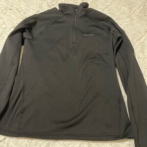 Marmot Black Quarter-Zip Sweatshirt